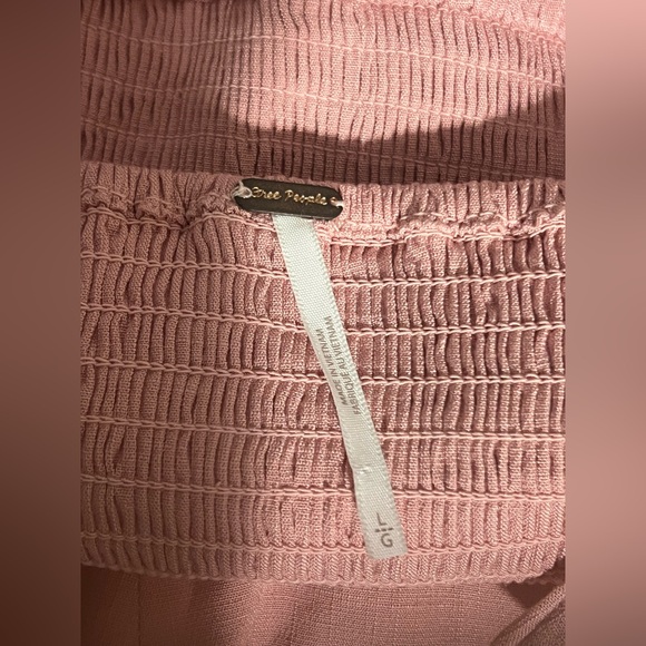 New*Free People’Sasha’ Corset~MED~In Mellow Rose-Sleeveless Spaghetti Straps Top - Picture 4 of 10